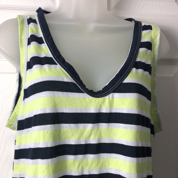 T.La Scoop-Neck Layering Tank Lime XL - Picture 6 of 10